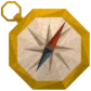 compass icon passing by<br />