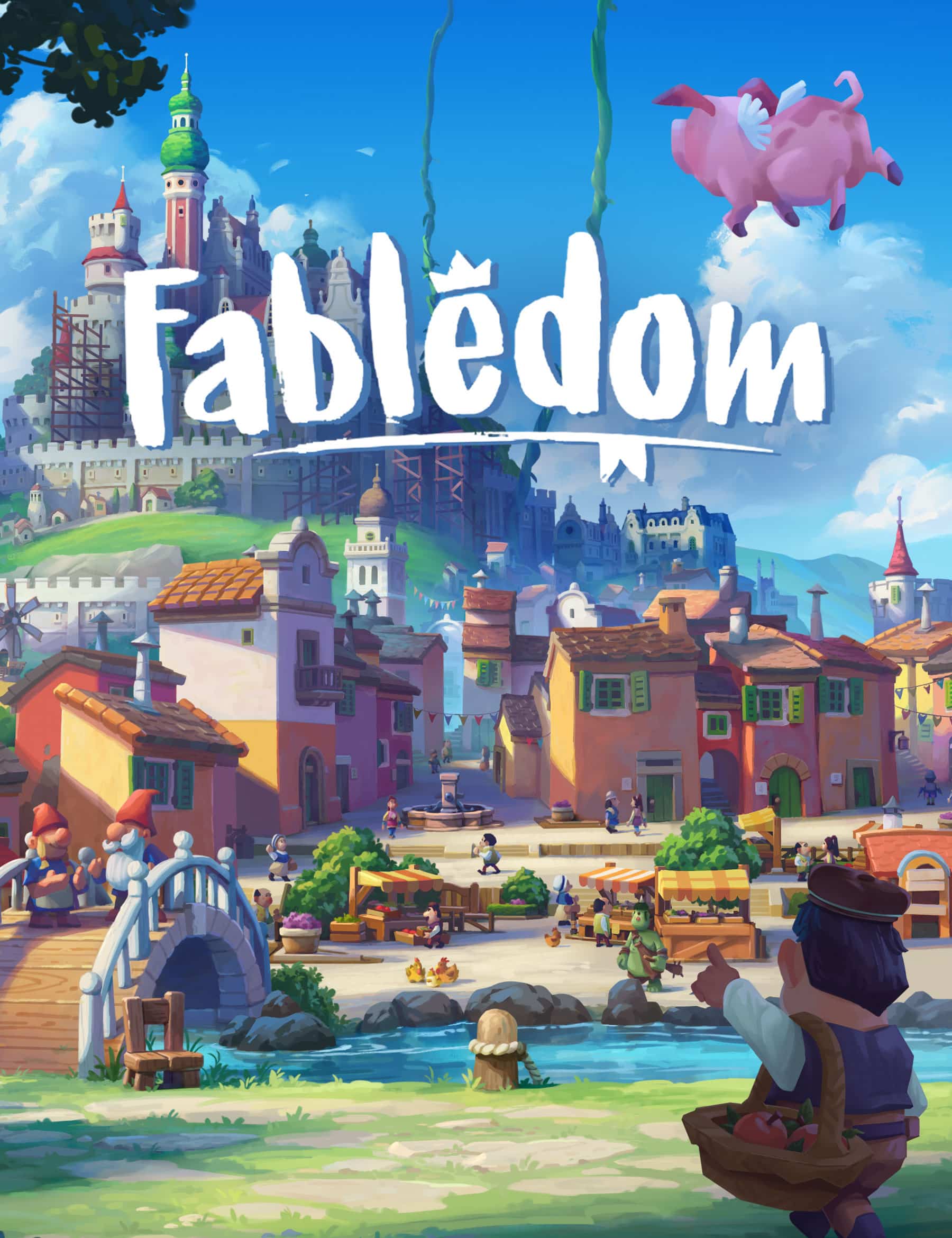 Fabledom key art video game